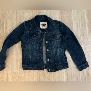 Levi's Kids Dark Blue Denim Jacket